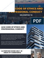 ACM Code of Ethics and Professional Conduct