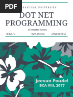 Dot Net Complete Guide Bca