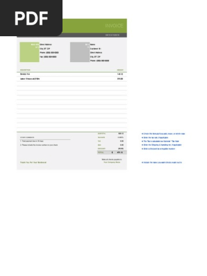 Simple Invoice
