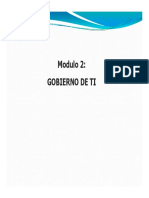 Curso de Gobierno de Ti Modulo 2