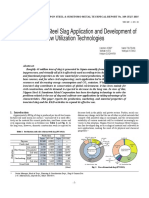 Overview of Iron/Steel Slag Application and Development of New Utilization Technologies
