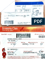 SBM - Boarding Pass