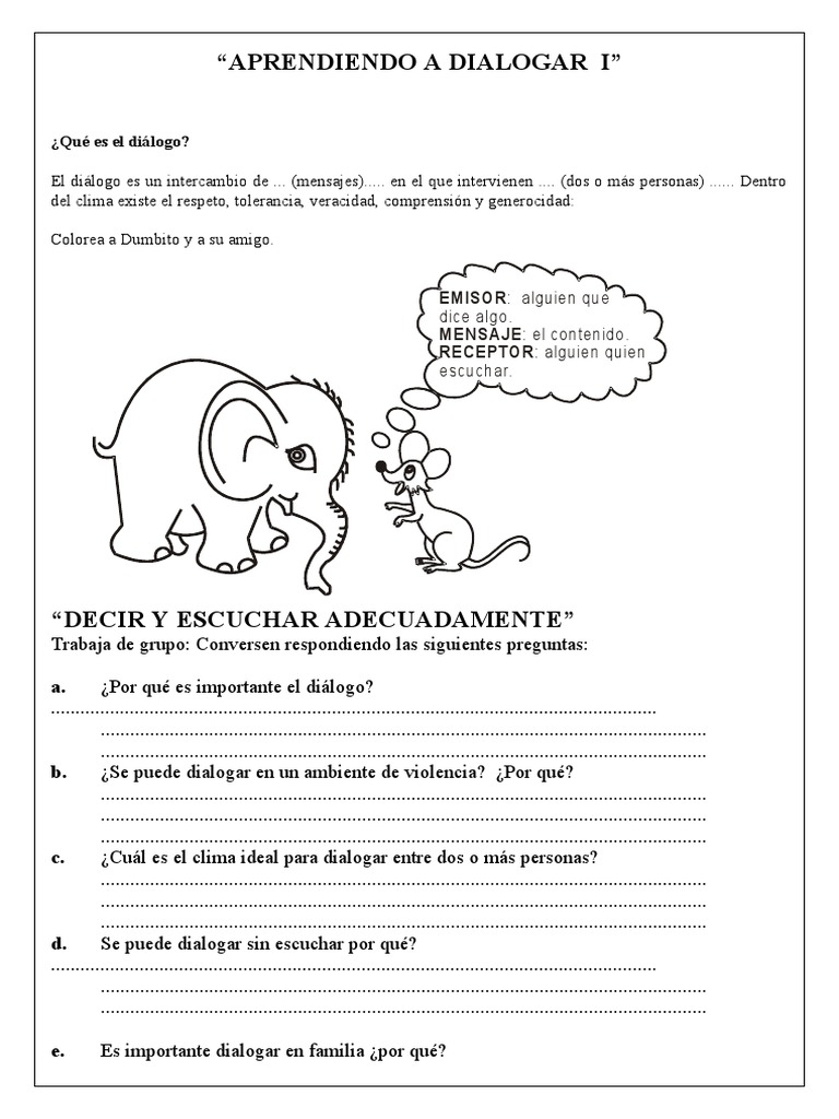 Aprendiendo A Dialogar I | PDF | Crecimiento personal y profesional