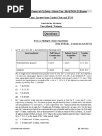 Capital Gain & IFOS - Paper