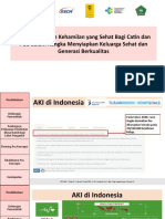 Mempersiapkan Kehamilan Yang Sehat Bagi Catin (POGI)