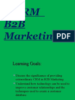 CRM Unit Ii B2B