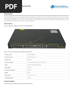 Cisco Catalyst 2960 48pst L Routers Switch