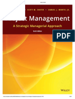 Project Management A Strategic Managerial Approach 10th