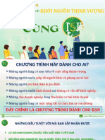 CHƯƠNG TRÌNH - KHỞI NGUỒN THỊNH VƯỢNG