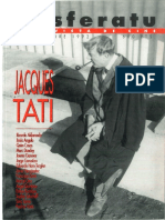 Revista de Cine - Nosferatu 10 - Octubre 1992 - Jacques Tati