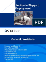 Fire Protection in Shipyard Employment 3