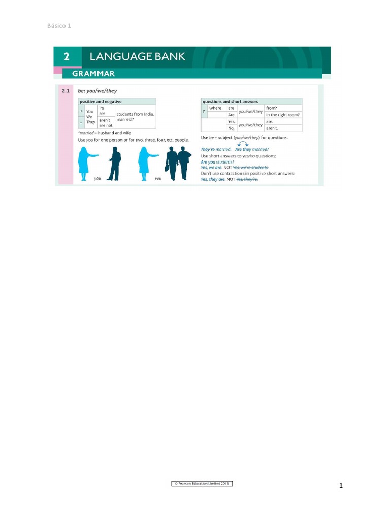 C3 Language Bank Grammar 2.1 | PDF