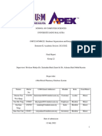 CMM222 - Final Report (Group 22)