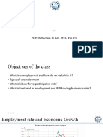 Unemployment Lecture - PGP 26