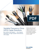 Variable Frequency Drive (VFD) Cable Solutions