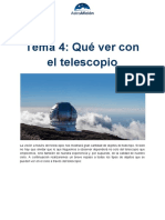 Tema 4 - Qué Ver Con Telescopio