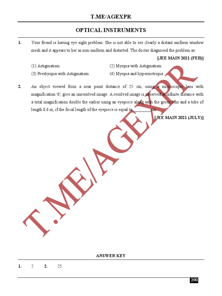 Optical Instruments PDF