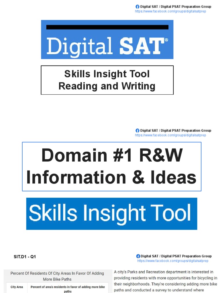Digital SAT Reading & Writing Practice | PDF