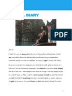 B1 - Vocabulary Story - Travel Diary - Daway