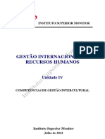 Gestao Internacional de RH IV