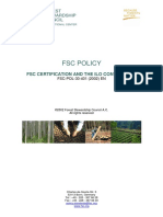 FSC-POL-30-401 EN - FSC Certification and ILO Conventions - 2002