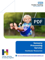 Sensory Processing Vestibular Resources