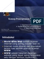 Konsep Pemrograman Web