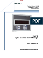 Woodward EGCP-3 Installation and Operation Manual