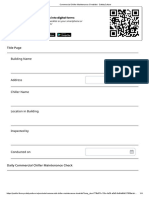 Commercial Chiller Maintenance Checklist - SafetyCulture