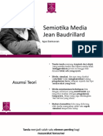 Semiotika Media Jean Baudrillard