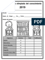 Examen Olimpiada Conocimiento 2019 MEEP