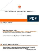 How To Increase Traffic & Sales With SEO - (EN)
