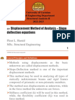 09 Displacement Method - Slope Deflection Equations