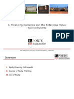 Financing Decisions (Equity) - Slides