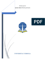 Tugas I Kriminologi