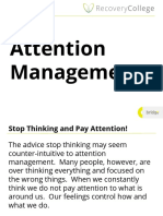 Attention Management Workbook