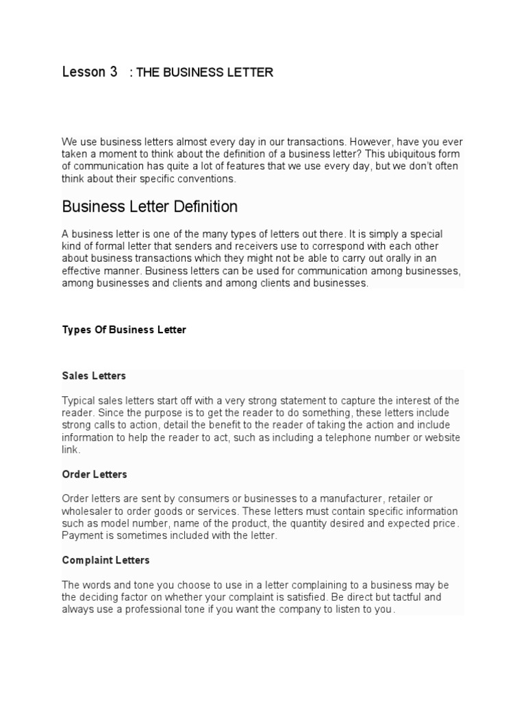 MODULE 5 Lesson 3 | PDF | Communication | Employment