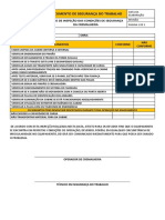 Plano de Inspecao Da Cremalheira