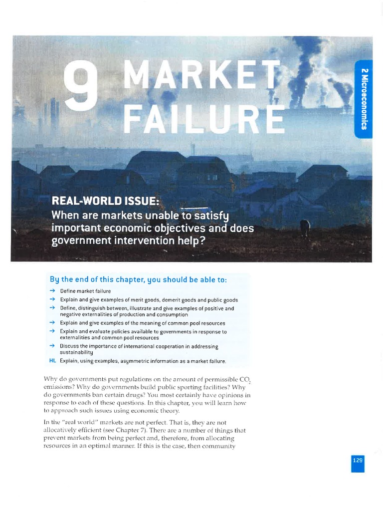 IB-1. Market Failure Notes | PDF