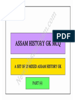 Assam History GK PDF Part 4