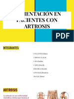 Alimentacion en PX Con Artrosis