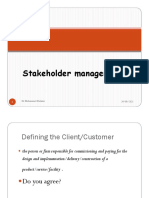 3 - Stakeholder Management