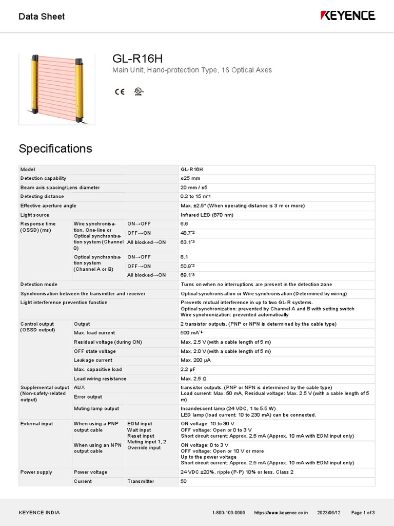 GL-R16H Datasheet | PDF | Bipolar Junction Transistor | Optics