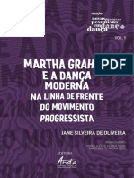 Martha Graham e A Dança Moderna Jane Oliveira