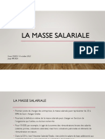 II. La Masse Salariale Et Eg HoFe