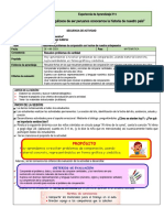 SECUENCIA DE ACTIVIDA DE MATEMATICA-Problemas de Comparación 26-06-23