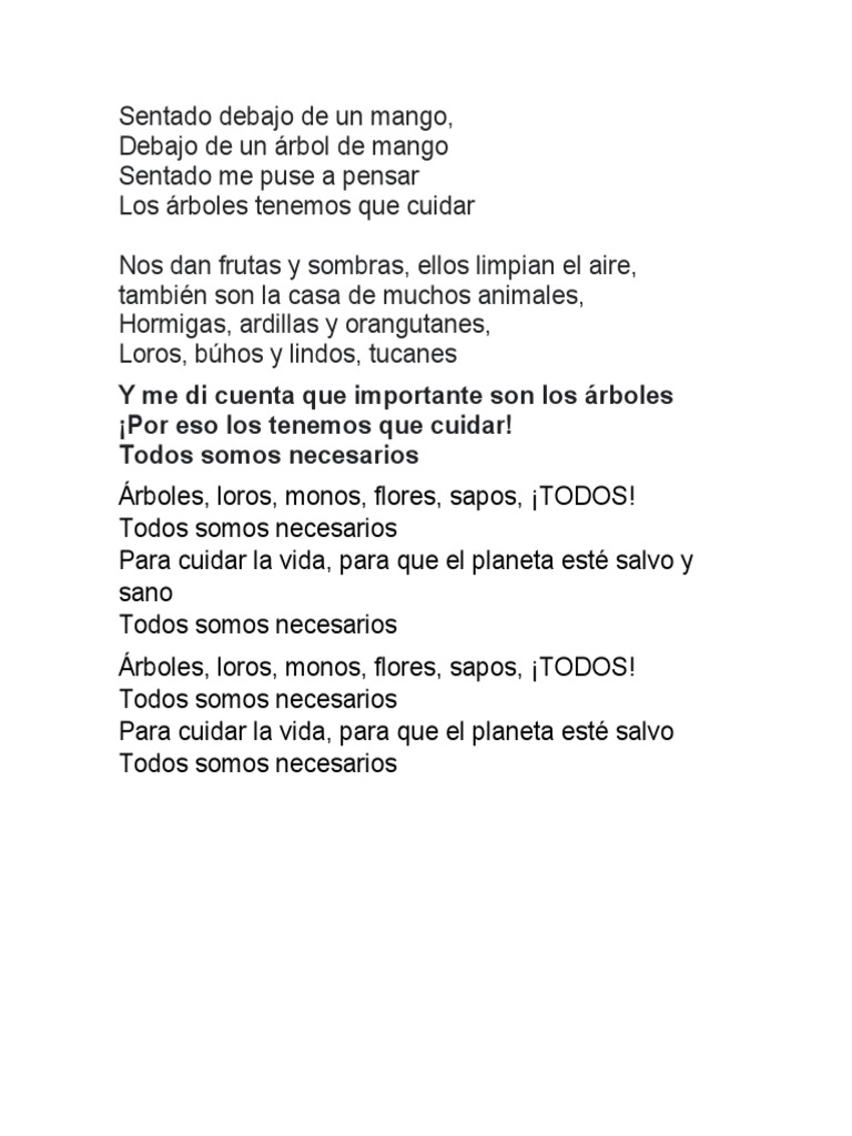 Sentado Debajo de Un Mango | PDF