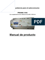 Renesys Installation Manual PRISMA 310A v2 C ES