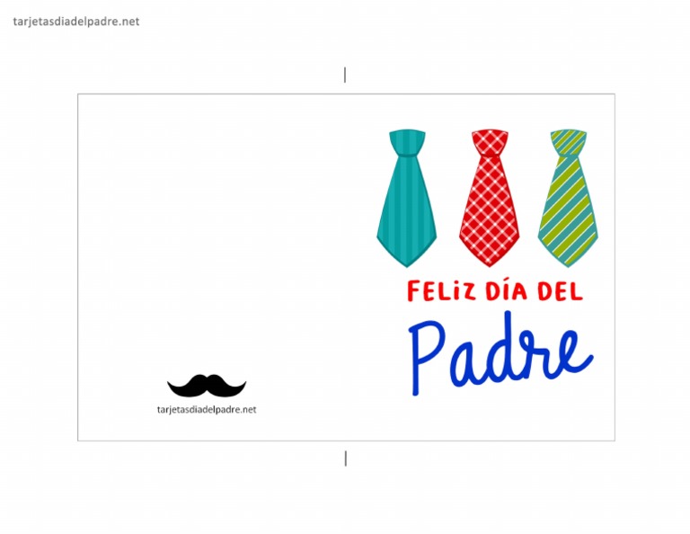 Tarjetas para El Dia Del Padre 5 | PDF