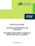 Articulación Vicaría Episcopal de Arauco Vicaría Pastoral para El Servicio de La Niñez